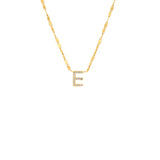 PAVE INITIAL NECKLACE