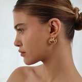 LEONORA SMALL HOOP EARRING