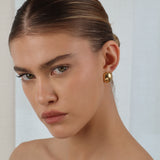 CELINE STUD EARRING - SILVER