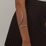 LAYLA CUFF BRACELET - SILVER