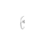 AURA BAR STUD EARRING - SILVER