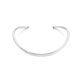 THE CURVE CHOKER NECKLACE - SILVER