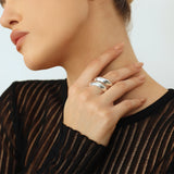 CUFF RING - SILVER